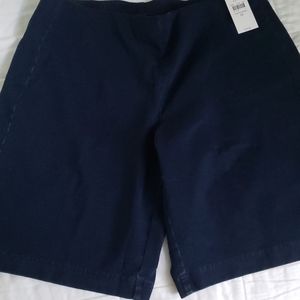 J.JILL denim stretch shorts - NWT
